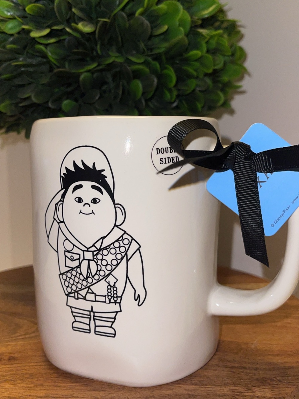 Rae Dunn Disney UP Mug with Black Illustration